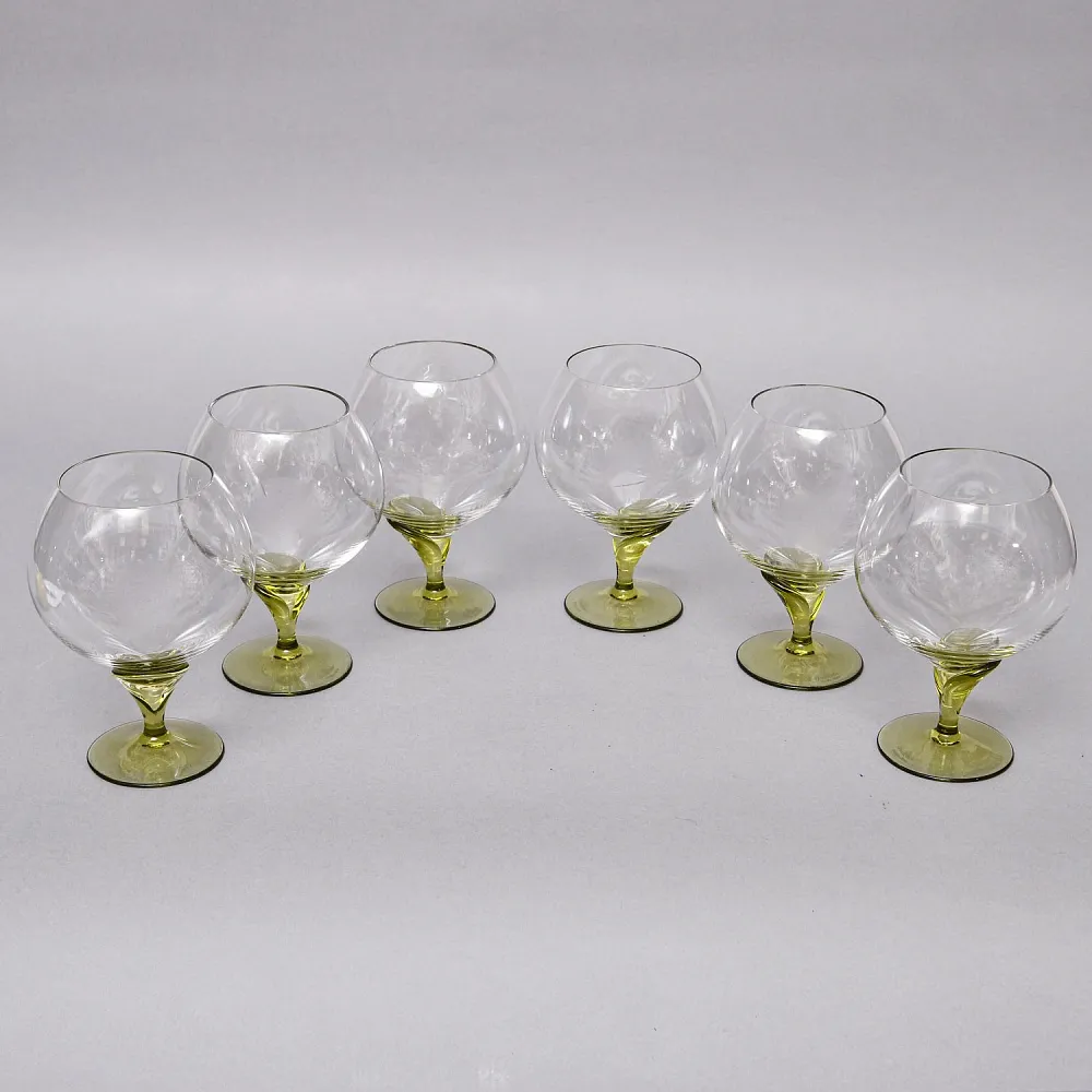 Бокалы для Коньяка «Papyrus», Хрусталь Rosenthal Studio Line, Германия -1960 - 1969 годы.