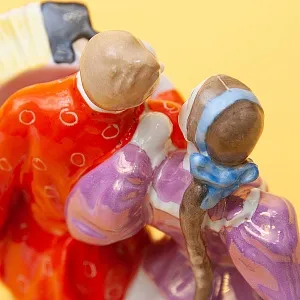 Фарфоровая Статуэтка «Танец - Кадриль» СССР ДФЗ Дулево -1964 -1968 годы. 