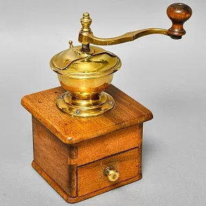 Старинная Ручная Механическая Кофемолка - Мельница Германия, начало ХХ века.