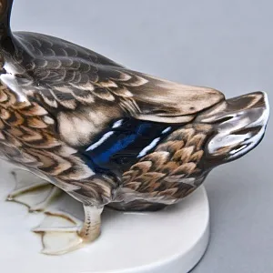 Авторская Фарфоровая статуэтка «Птицы. Утка и селезень», ROSENTHAL Германия, 1974 - 1982 годы.