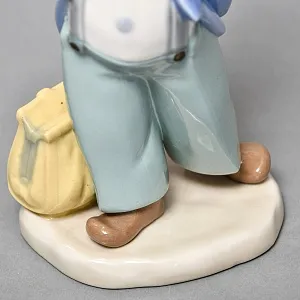 Коллекционная Фарфоровая статуэтка «Клоун с зонтиком», NAO by Lladro (Ллядро) Испания.