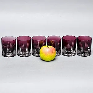 Набор - Хрустальные Стаканы «Barthmann» DOROTHEENHUTTE Германия 60 годы ХХ века.