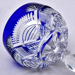 Редкость! Антикварный Коллекционный Хрустальный Бокал «ATIKA», Saint Louis. Франция, начало ХХ века.