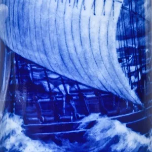 Коллекционная Пивная Кружка «Барк „Фюрст Бисмарк“ в Ревущих Сороковых», Berlin Design Германия -1979 год.