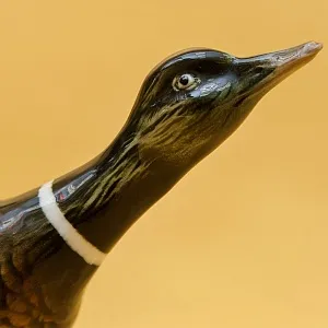 Птица - Фарфоровая статуэтка «Утка - Селезень» Н -18 см., Карл Энс / Karl Ens,  Германия, 50-е годы ХХ века.