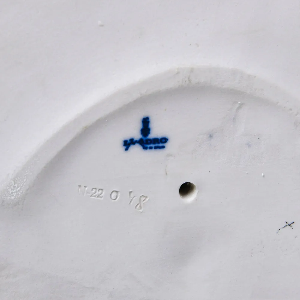 Редкость! Большая Фарфоровая статуэтка «Жокей и девушка», Lladro Испания, 1974 - 1979 годы.