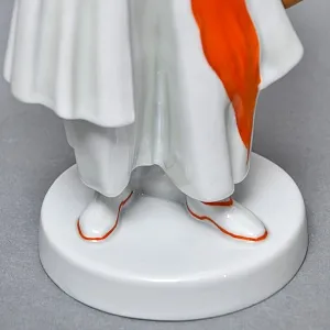 Антикварная Фарфоровая статуэтка «Поющий Пьеро», ROSENTHAL Германия - 1918 год.