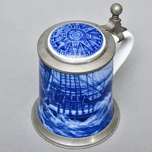 Коллекционная Пивная Кружка «Барк „Фюрст Бисмарк“ в Ревущих Сороковых», Berlin Design Германия -1979 год.