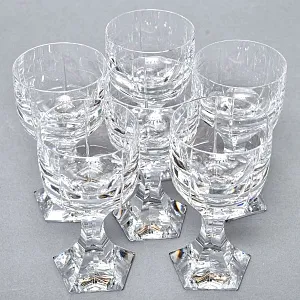 Редкость! Хрустальные Бокалы - Фужеры для Вина серия «Mercury», BACCARAT, Франция, 80 -гг. 