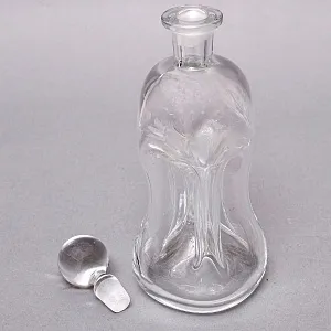 «Kluk - Kluk» - Уникальный Винтажный Штоф - Графин - Бутыль на 0,5 литра. Дания, HOLMEGAARD 50 -е гг.