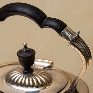 Бульотка - Чайник - Запарник, SHEFFIELD Англия Silverplate, начало ХХ века.