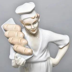 Коллекционная Фарфоровая статуэтка «ПЕКАРЬ», Grafenthal Германия, 1985 - 1990 года.