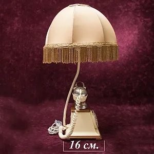 Дизайнерская Электрическая Настольная Лампа Светильник «Ретро Телефон».