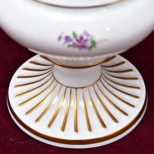 Антикварная Коллекционная Кратерная Фарфоровая Ваза MEISSEN, Германия - первая половина ХХ века.