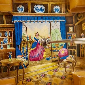 Антикварная Сервировочная Менажница - Блюдо - Тарелка Фаянс Англия -1906-1930 годы