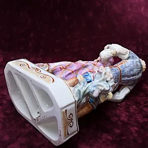 Редкость! Авторская Роспись - Фарфоровая Статуэтка «РУСЛАН И ЛЮДМИЛА» РОССИЯ ДФЗ Дулево.