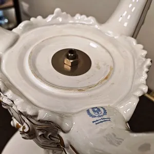  РЕДКОСТЬ!!! Фарфоровый Кофейный Столик PLAUE Von Schierholz, Германия - 1967 год.