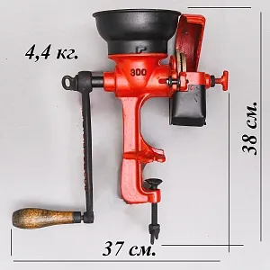 Большая Старинная Чугунная Зерно Мельница - Измельчитель, B.M.EISENWERK Германия 30 -е годы ХХ века.