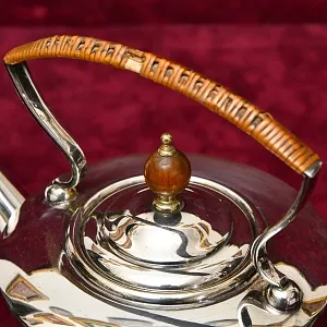 Винтажная Бульотка - Чайник - Запарник, Металл Silverplated, SHEFFIELD Англия.