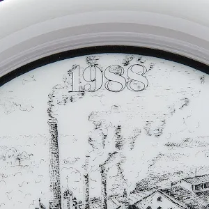 Коллекционная Фарфоровая тарелка «Пивоварня Дибельс», Furstenberg Германия - 1988 год.