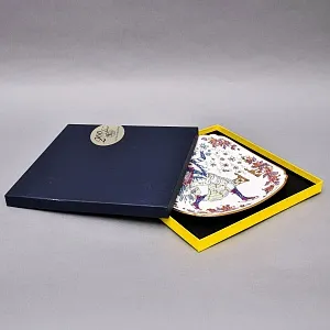  Коллекционная Тарелка - Настенное Блюдо «Времена года. Зима», Фарфор Hutschenreuther Германия - 1978 год.