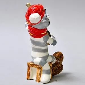 Авторская Коллекционная Фарфоровая Статуэтка «Кот Матроскин», Россия.