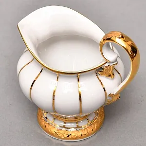 Редкость! Фарфоровый Кофейный сервиз на 6 персон - 21 предмет, Х форма MEISSEN, Германия.