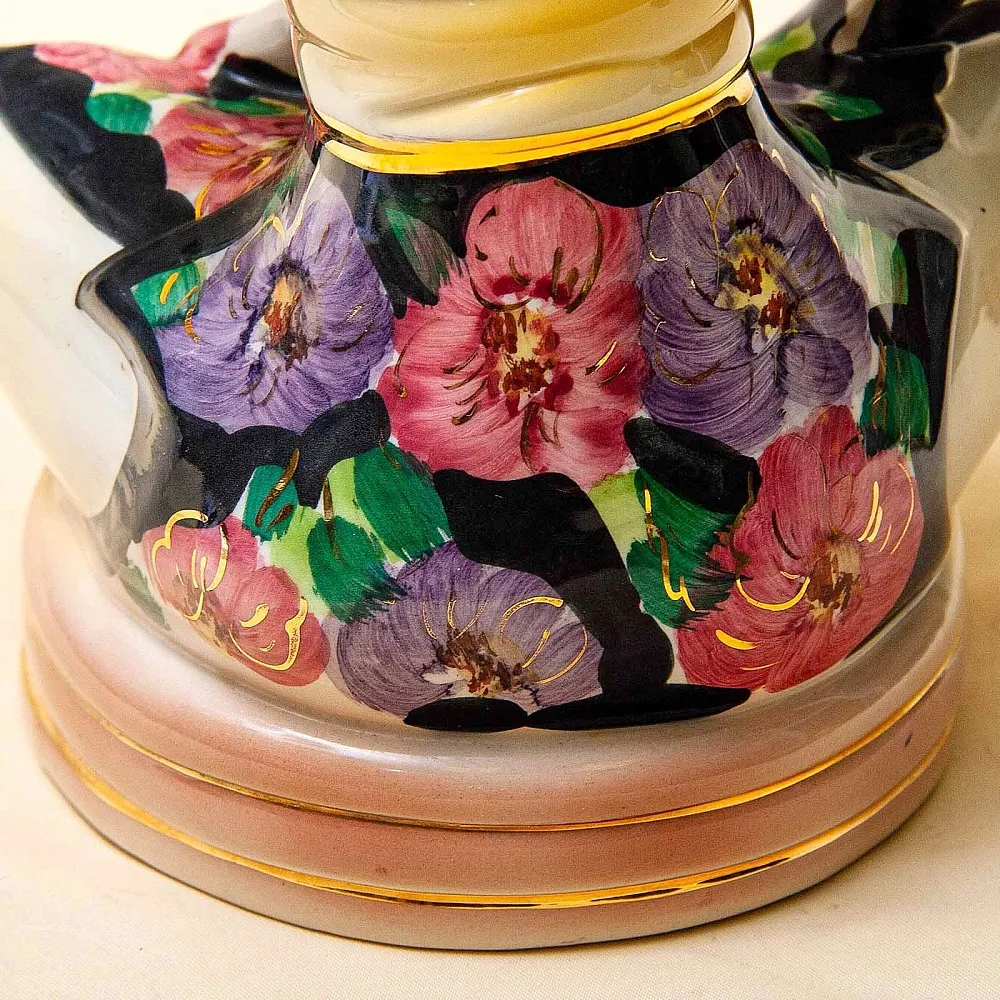 Парные Статуэтки «ДУЭТ - КИТАЙСКИЕ МУЗЫКАНТЫ», Фаянс CIA MANNA, Италия 70 гг.