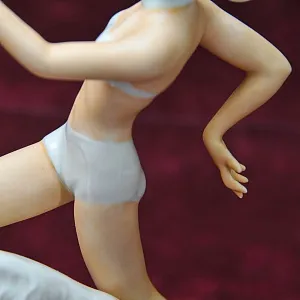 Коллекционная Фарфоровая статуэтка «Девушка с собакой. Бегущие», Schau Bach Kunst Германия - 1953 год.