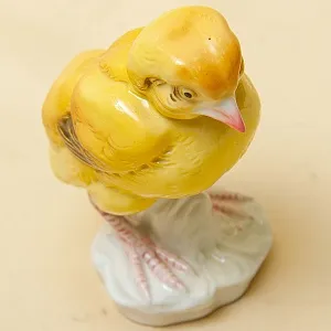 Коллекционная Фарфоровая статуэтка «Маленький Цыплёнок», Карл Энс / Karl Ens, Германия, 50-е гг.