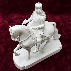 Редкость!!! Фарфоровая Статуэтка «Император на коне» ROSENTHAL Германия -1957 год.