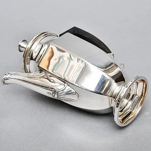 Винтажный Металлический Кофейник - Чайник на 1 л. Silverplated, Christofle Франция. 