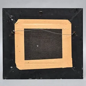 Старинная Картина «Шотландские Терьеры — Два Друга», Доска, масло, Англия середина ХХ века. 