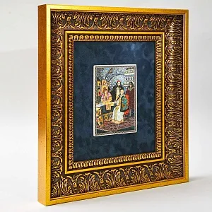 Картина - Панно - Фарфоровая Плакетка «Борис Годунов - В царских палатах», Villeroy & Boch. Германия - 1982 год.