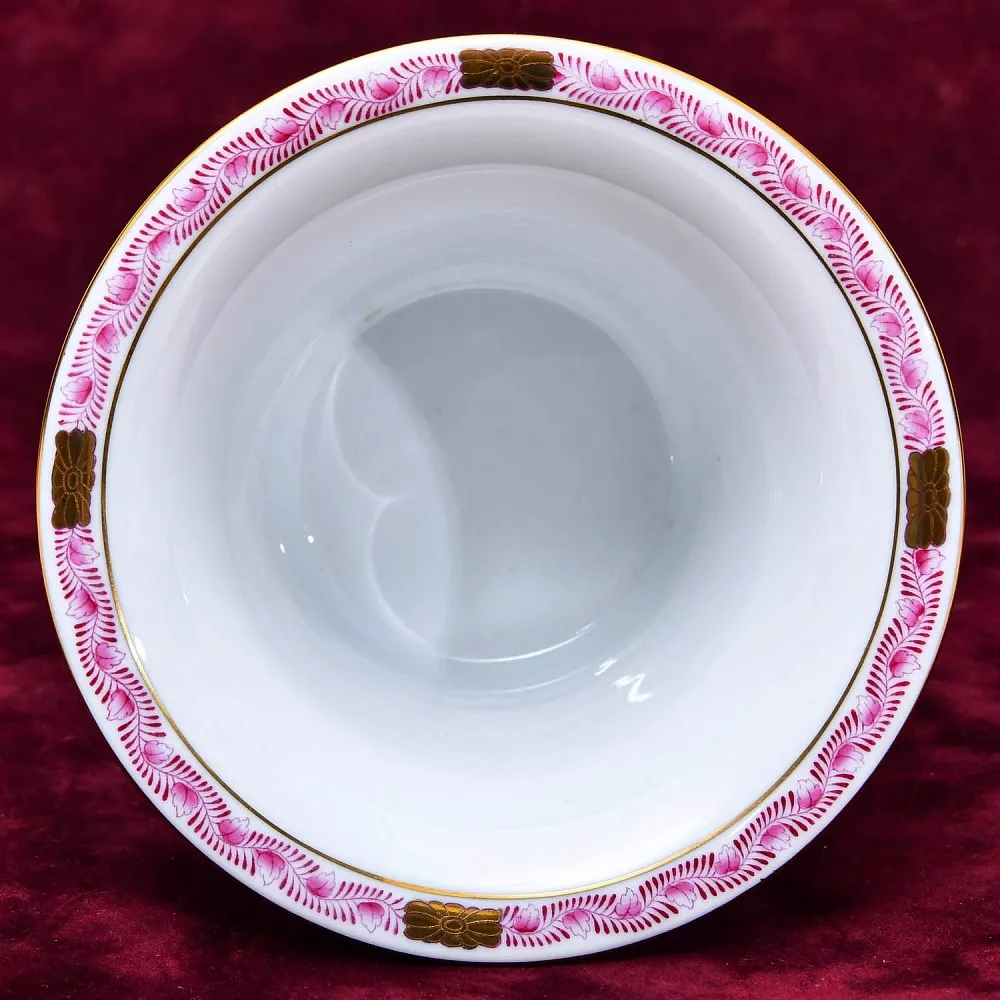 Фарфоровая Вазочка - Орешница «APPONYI PURPUR», HEREND Венгрия.