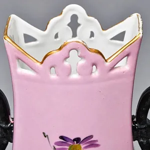 Антикварные Парные Фарфоровые Вазы «Счастливое детство», Франция, конец XIX - начало ХХ века. 