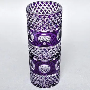 Дизайнерская Ваза Цветного Хрусталя WMF Crystal Cabinet Германия -70 годы ХХ века..