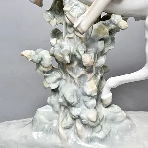 Коллекционная Фарфоровая статуэтка «Всадник», Lladro / Лядро Испания, 1969 - 1985 годы.