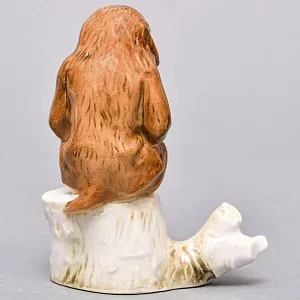 Коллекционная Фарфоровая статуэтка «Обезьяна на пеньке», Hutschenreuther Германия.