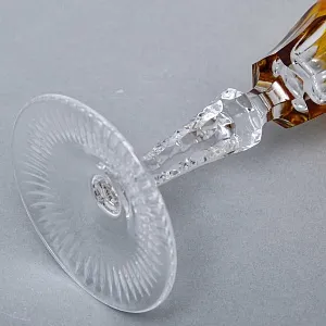 Бокалы для Шампанского из Цветного Хрусталя «Виноград», NACHTMANN Германия, 60 -е годы ХХ века.