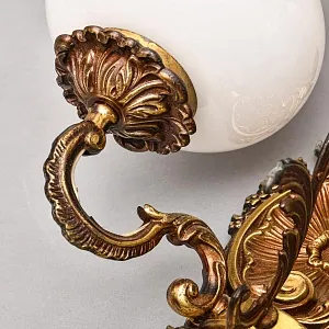 Пара Винтажных Электрических Настенных Двух рожковых Светильников - Бра, бронза СССР 70 -е гг. 