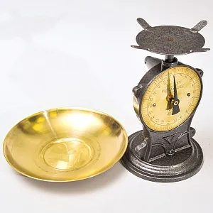 Редкость! Антикварные Весы Повышенной точности, SALTER'S Англия конец ХIХ века.