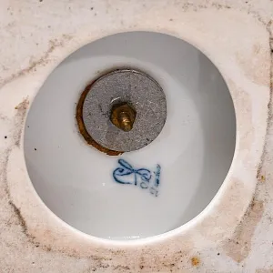 Парные Фарфоровые Вазоны - Вазы с крышками «ПУТТИ», SP Dresden / Potschappel Германия.