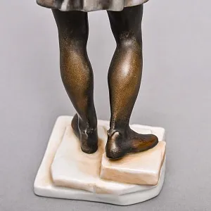 Редкость! Парные Фарфоровые статуэтки «Гамлет и Офелия», HEREND Венгрия - середина ХХ века.