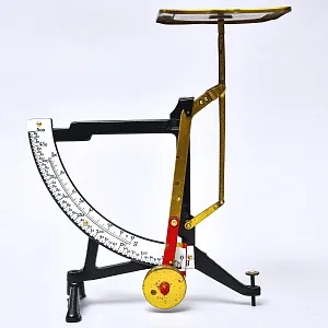 Винтажные Почтовые Механические Весы Повышенной точности до 500гр. Германия 50 гг.