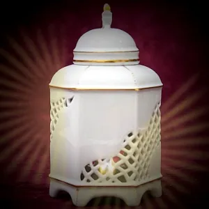 Редкость! Будуарный Фарфоровый Подсвечник - Аромалампа - Ночник, Furstenberg Германия.