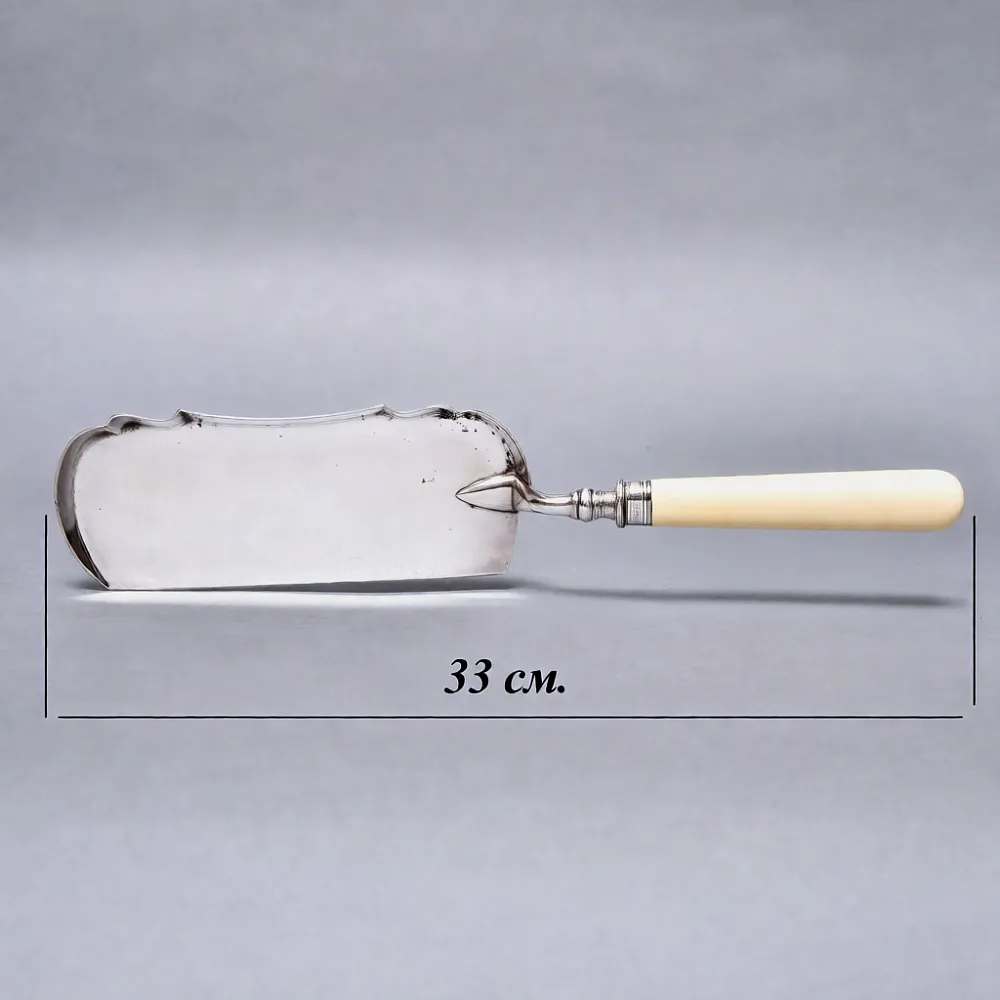 Антикварная Лопатка или Совочек для уборки крошек со стола. SHEFFIELD, Англия.