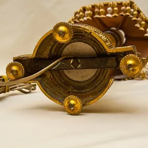 Винтажная Настольная Электрическая Лампа - Светильник «Путти - Ангелочек» Франция.