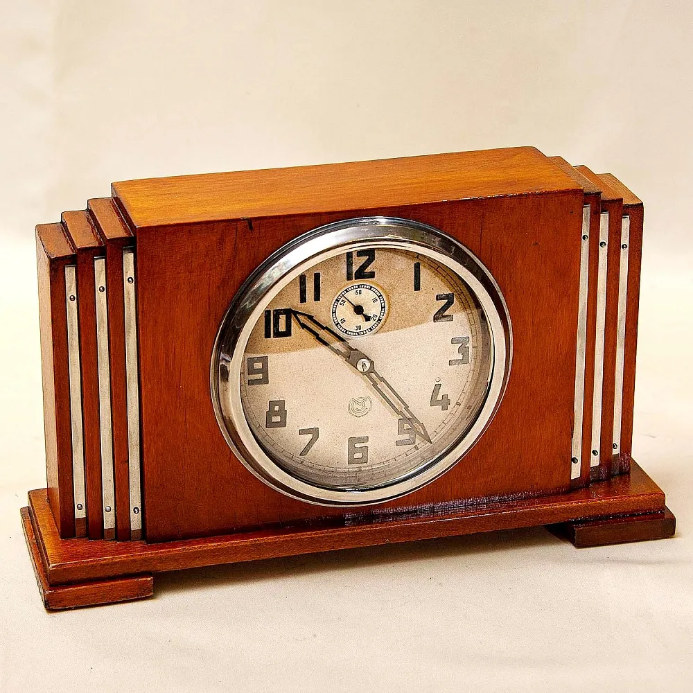 Сталинский Ампир - Настольные Механические Часы «Владимир» - СССР - 1958 г.