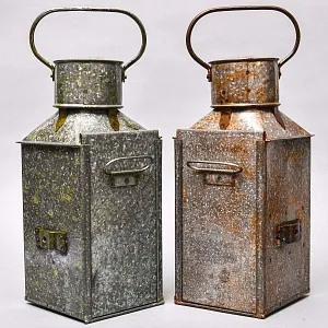 Винтажный Керосиновый Фонарь «Корабельная Сигнальная пара - Левый и Правый», СССР -1965 год.